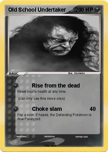 Pokemon Old School Undertaker