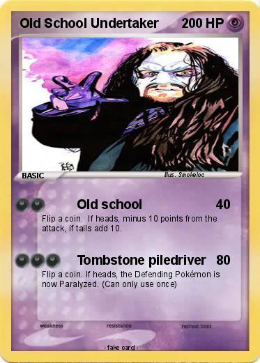 Pokemon Old School Undertaker