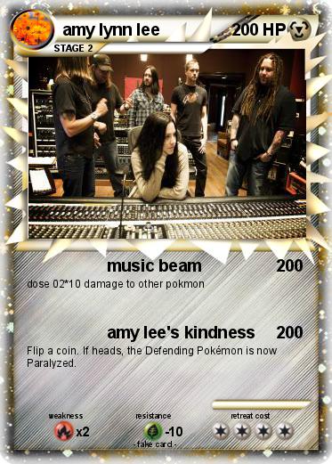 Pokemon amy lynn lee