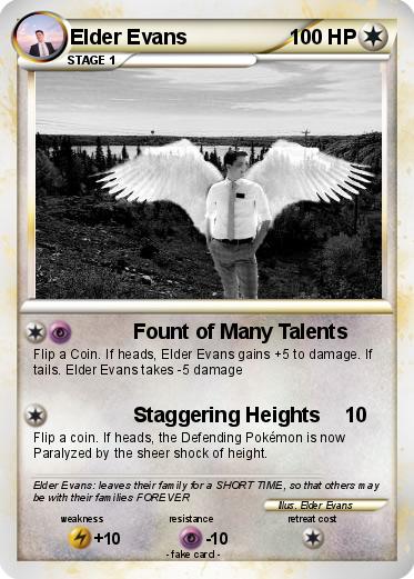Pokemon Elder Evans