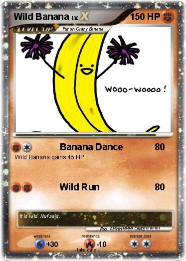 Pokemon Wild Banana