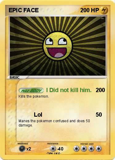 Pokemon EPIC FACE