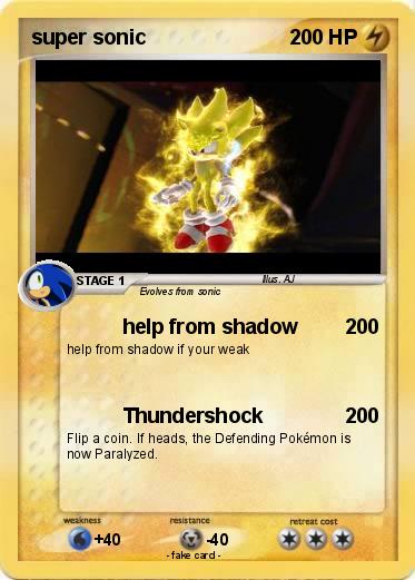 Pokemon super sonic