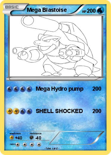 Pokemon Mega Blastoise