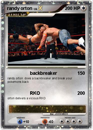 Pokemon randy orton