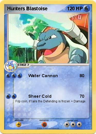 Pokemon Hunters Blastoise