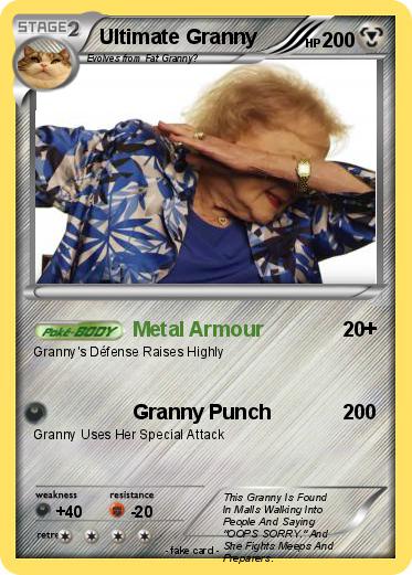 Pokemon Ultimate Granny