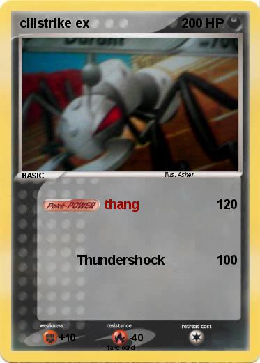 Pokemon cillstrike ex