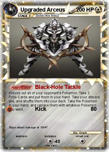 Pokemon Upgraded Arceus