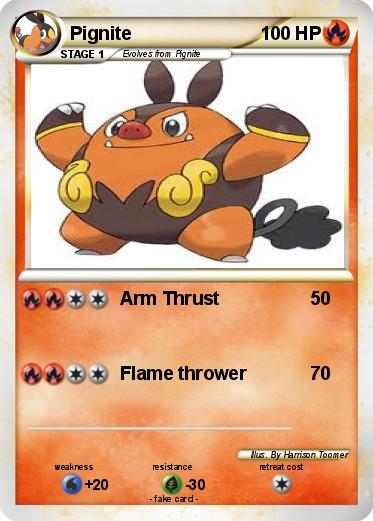 Pokemon Pignite