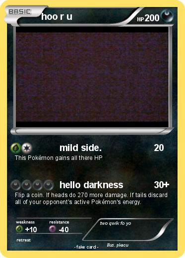 Pokemon hoo r u