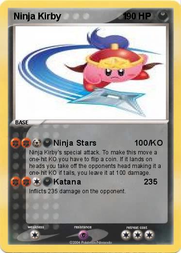 Pokemon Ninja Kirby                         1 