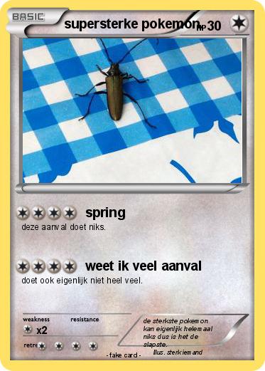 Pokemon supersterke pokemon.