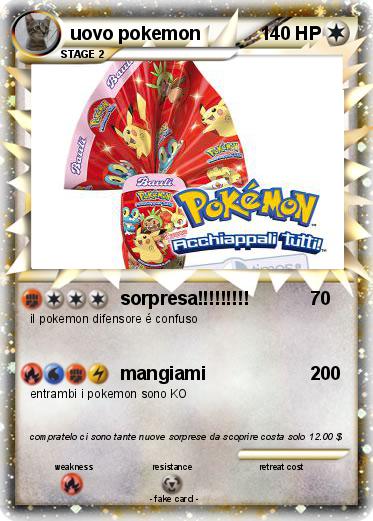 Pokemon uovo pokemon