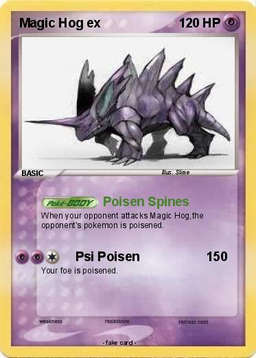 Pokemon Magic Hog ex