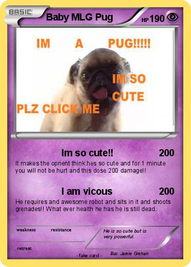 Pokemon Baby MLG Pug