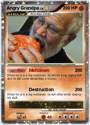 Pokemon Angry Grandpa