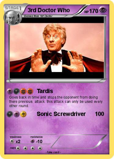 Pokemon 3rd Doctor Who