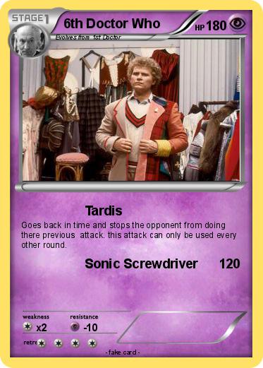 Pokemon 6th Doctor Who