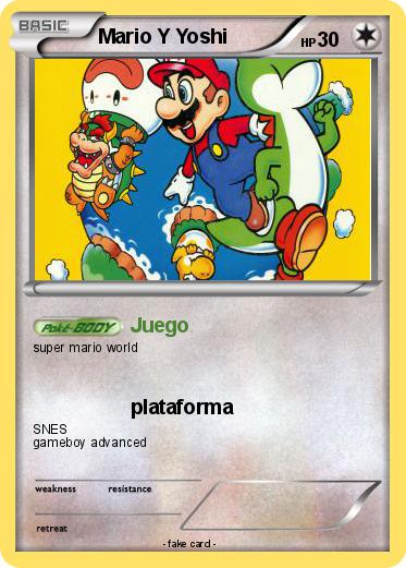 Pokemon Mario Y Yoshi