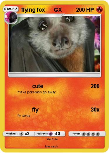Pokemon flying fox      GX