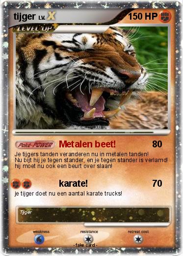 Pokemon tijger