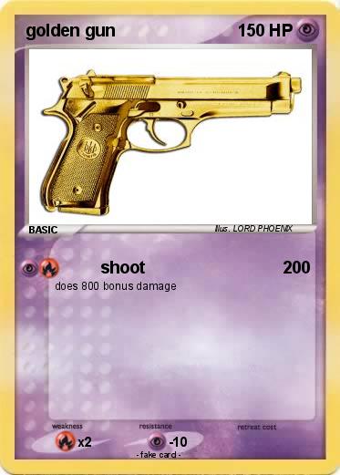 Pokemon golden gun