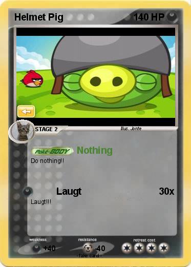 Pokemon Helmet Pig