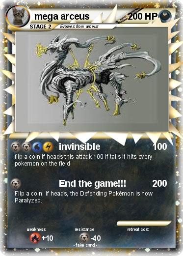 Pokemon mega arceus