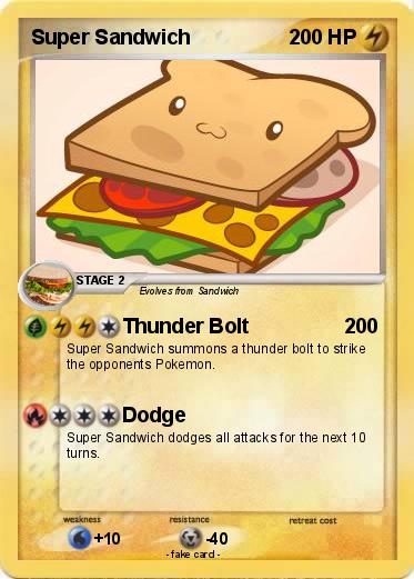 Pokemon Super Sandwich