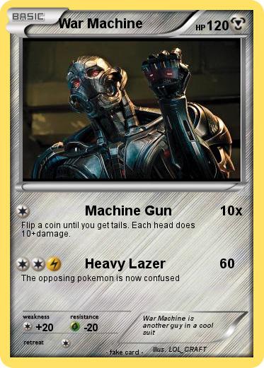 Pokemon War Machine