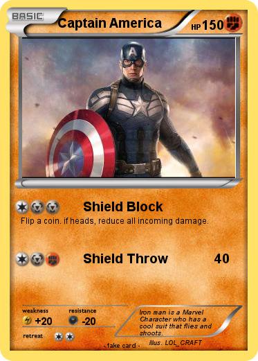 Pokemon Captain America