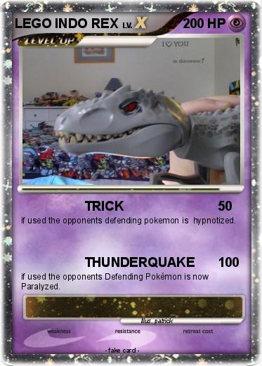 Pokemon LEGO INDO REX