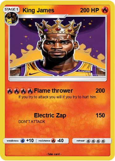Pokemon King James