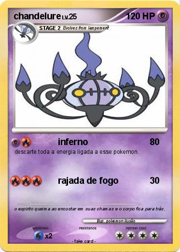 Pokemon chandelure