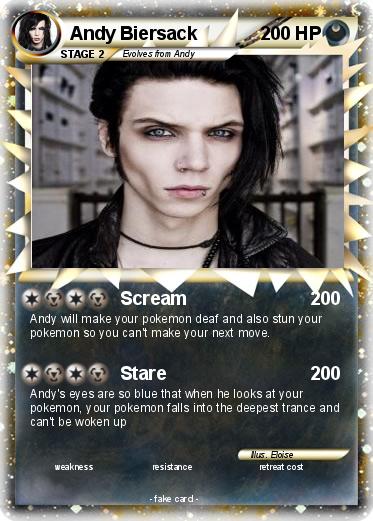 Pokemon Andy Biersack