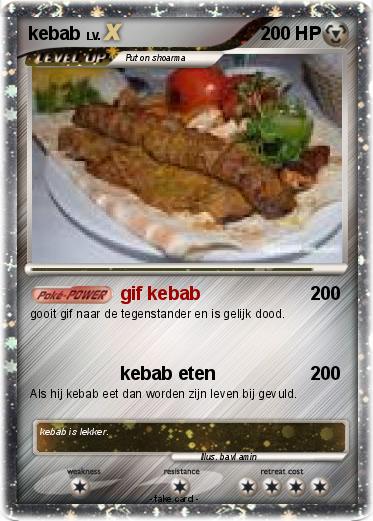 Pokemon kebab