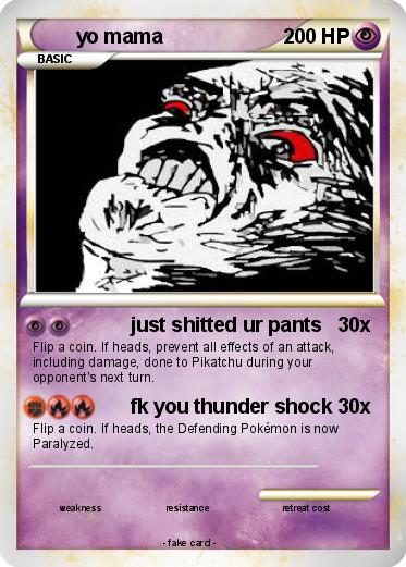 Pokemon yo mama
