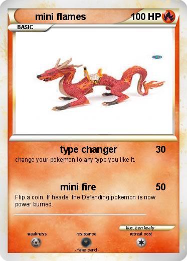 Pokemon mini flames