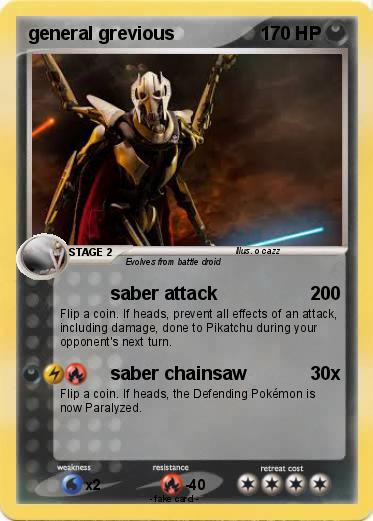 Pokemon general grevious