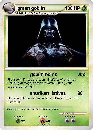 Pokemon green goblin