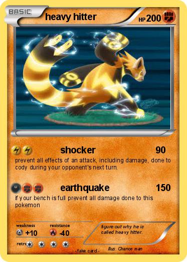 Pokemon heavy hitter