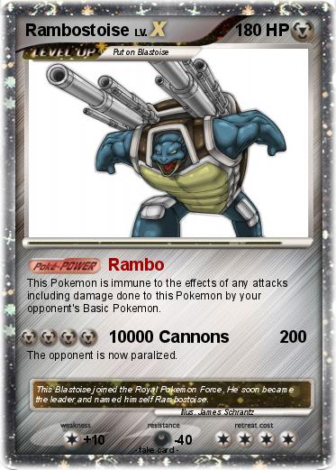 Pokemon Rambostoise