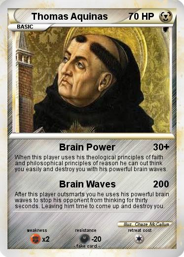 Pokemon Thomas Aquinas