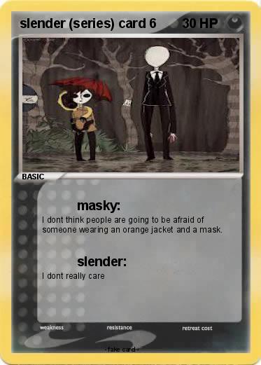 Pokemon slender (series) card 6