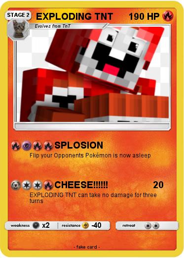 Pokemon EXPLODING TNT