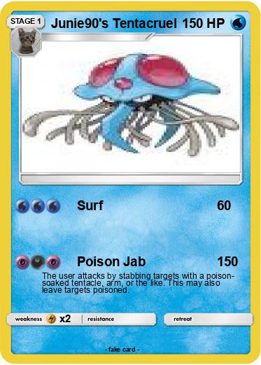 Pokemon Junie90's Tentacruel
