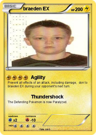 Pokemon braeden EX