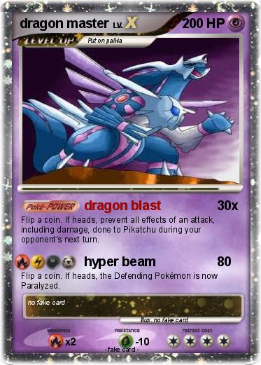 Pokemon dragon master