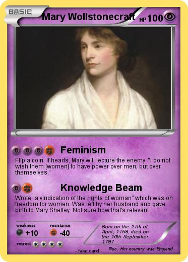 Pokemon Mary Wollstonecraft